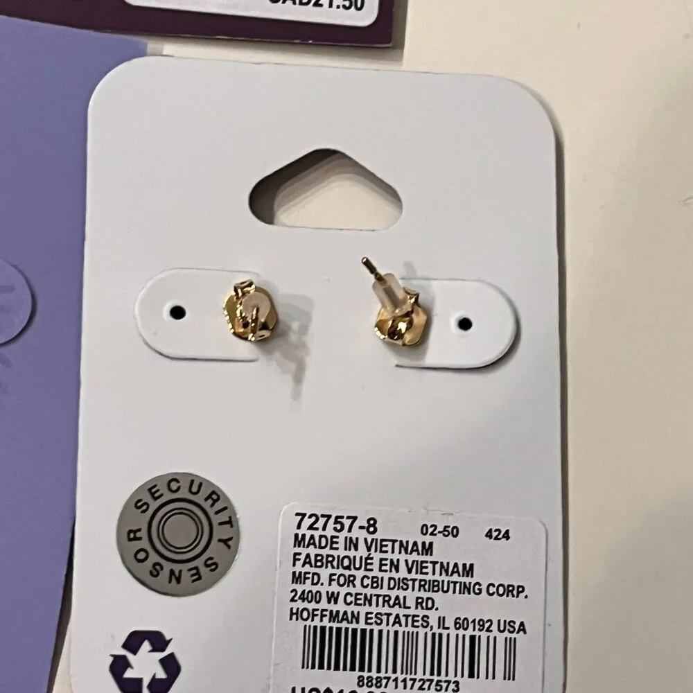 Claire’s & Luxe by Claire’s‎ Stud Earrings – Hamburgers, Lollipops & Dogs! (k/x)